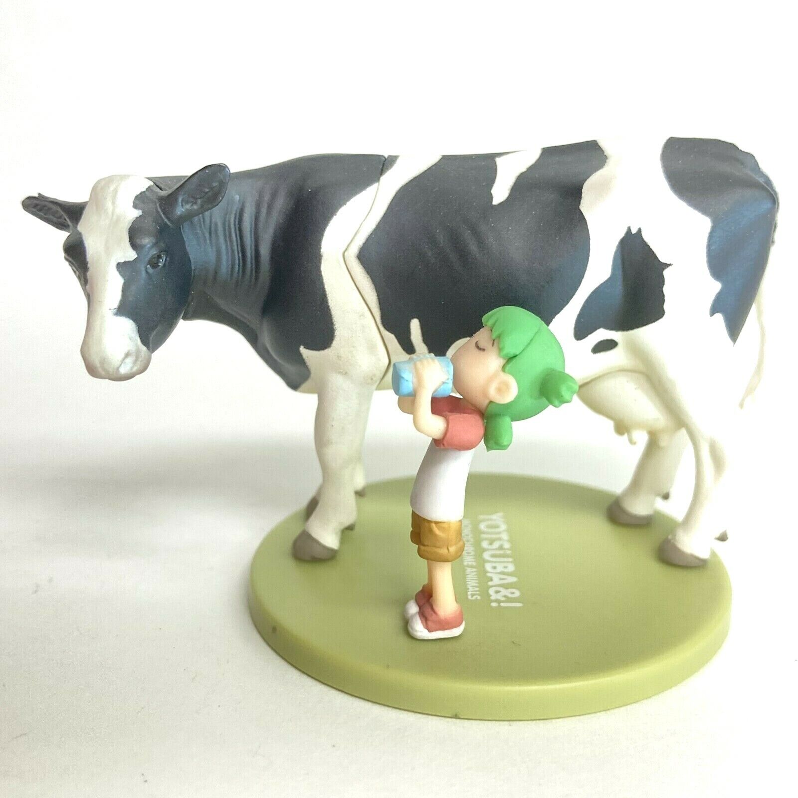 Kaiyodo Capsule Q Fraulein Figure Yotsuba& Yotsuba & Holstein dairy cow Japan
