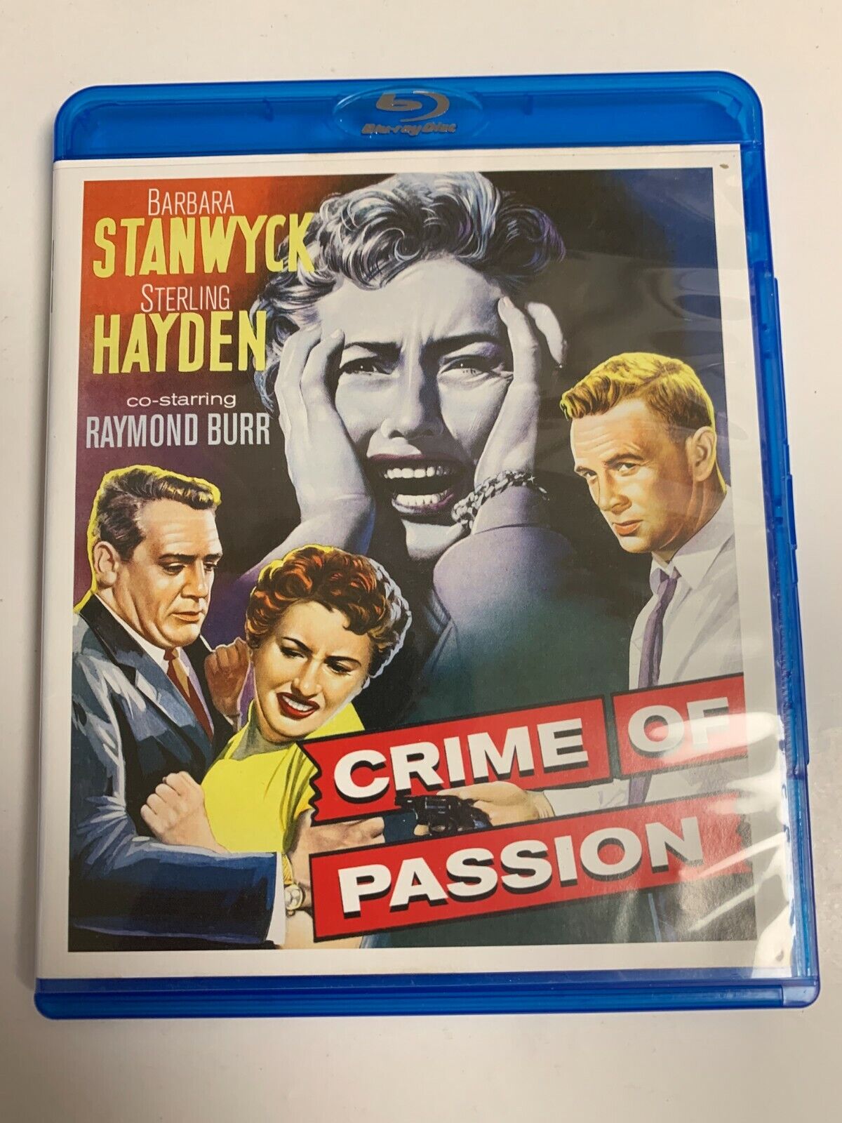 Crime Of Passion Blu Ray Classic Flix Barbara Stanwyck Region A ~ Like 