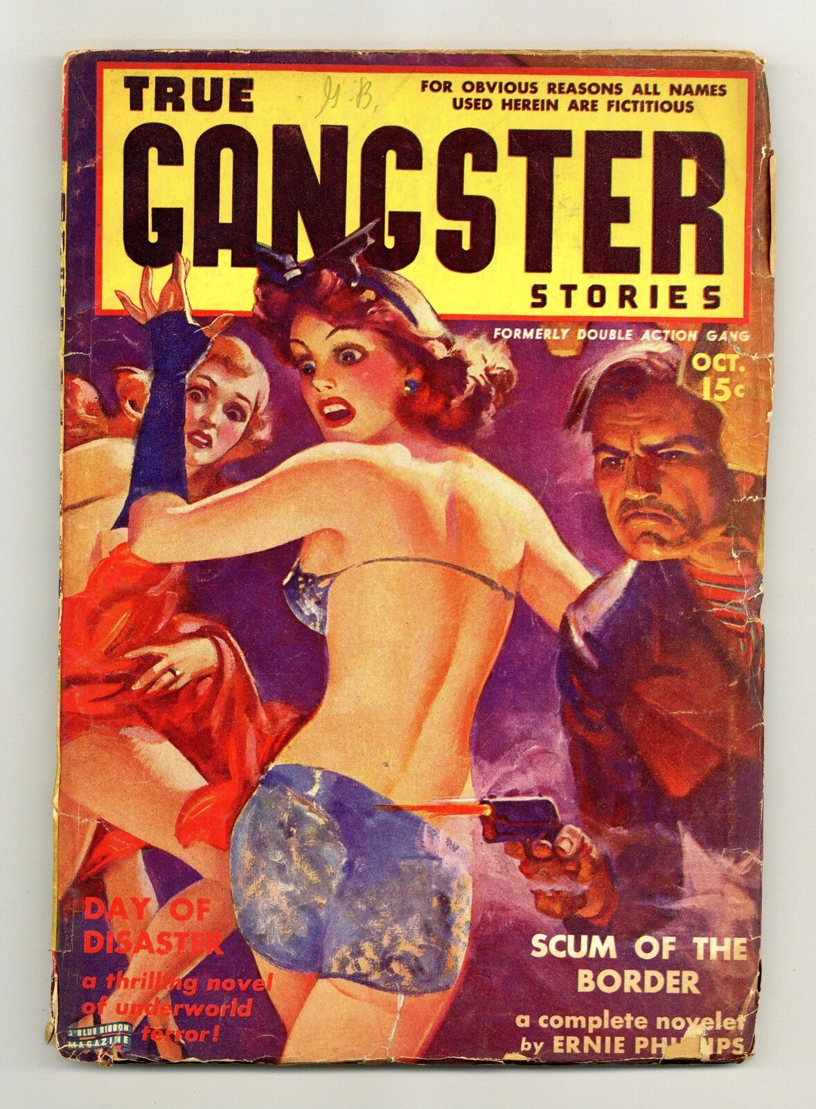 True Gangster Stories Pulp Oct 1939 Vol. 2 #4 VG 4.0