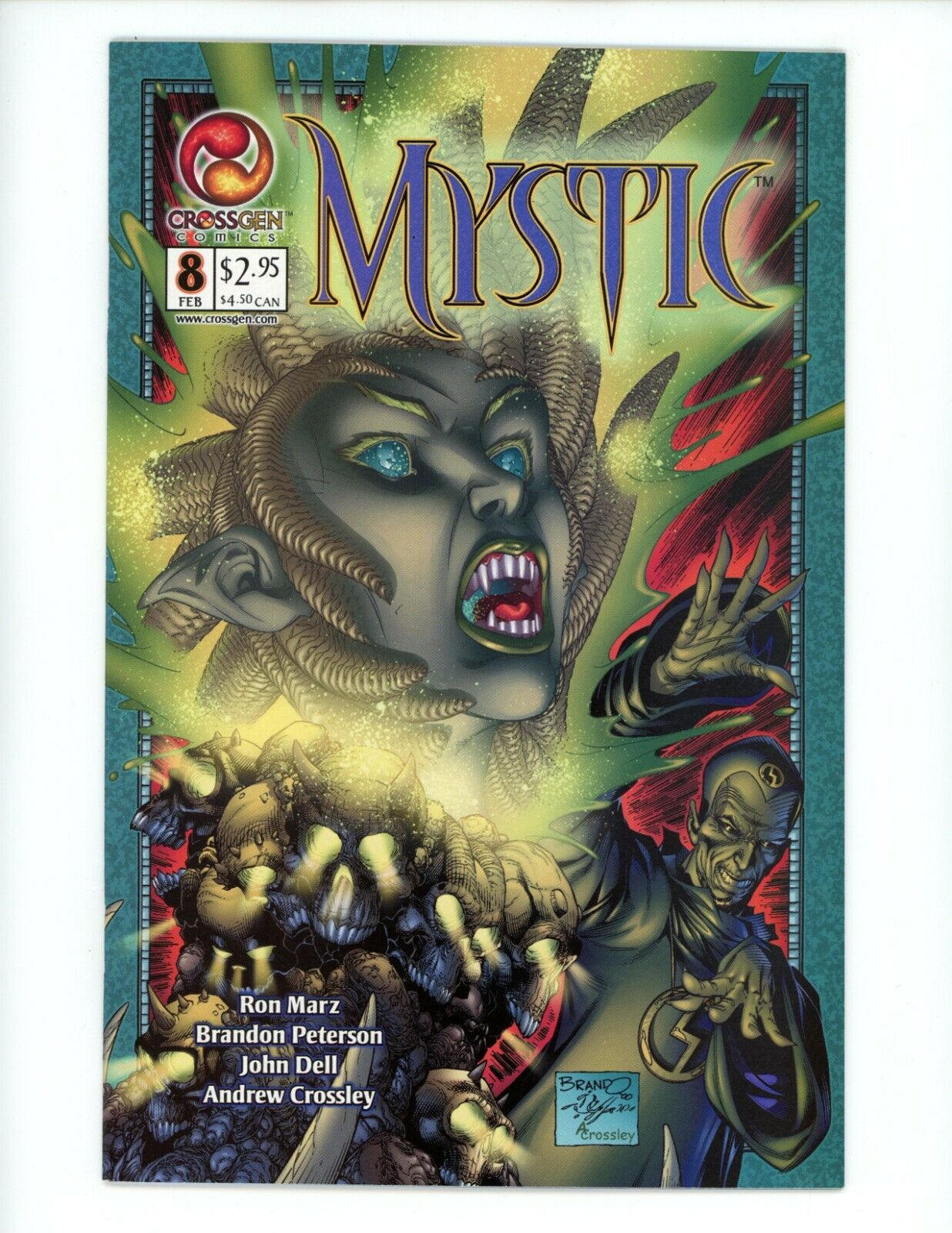 Mystic #8 2001 NM- CrossGen Comics Guild Masters By Marz McNiven