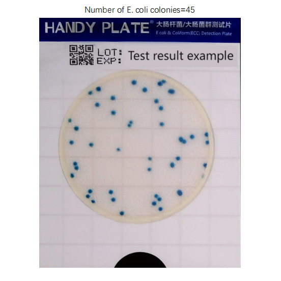 Coliform & E. Coli Count Plats HP004-Microbial Test Plate Media-Box of 100 tests