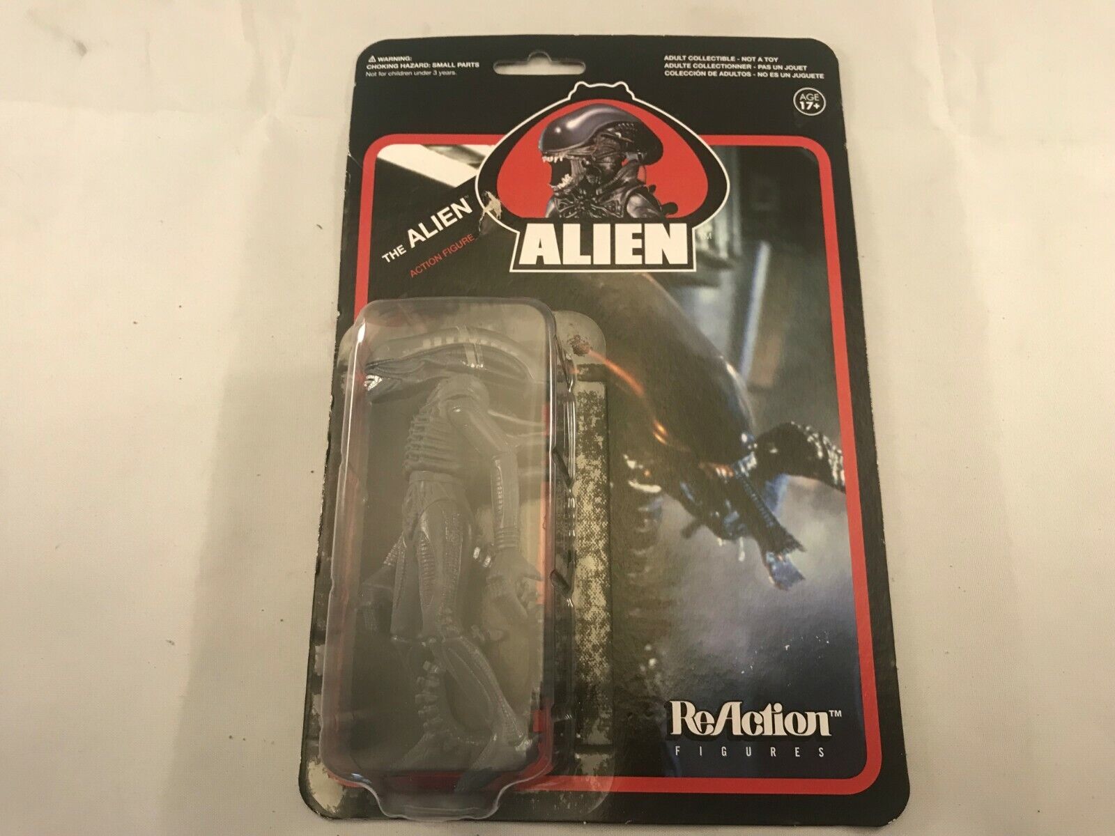 Alien Action Figure ReAction Funko New on Package Glow in the Dark Unopened