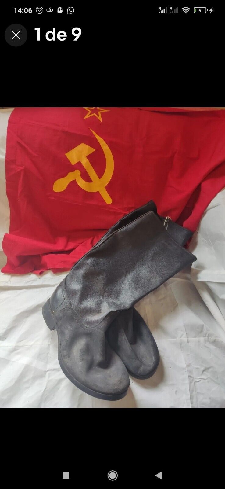Collectibles Vintage косфо 🇷🇺Russia Military boots vintage 1990s Soviet style.