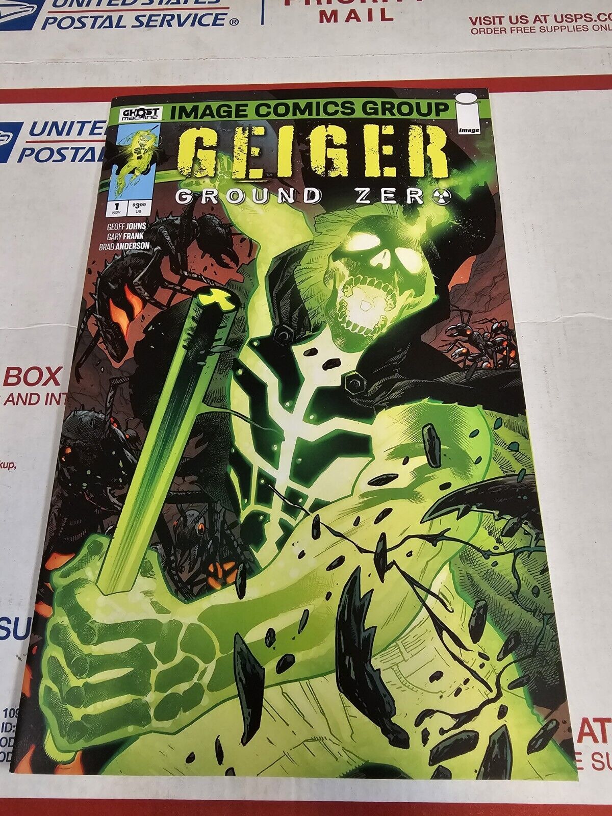 Geiger Ground Zero #1 Cover B Hitch Image Comics 2022 NM- OR BETTER