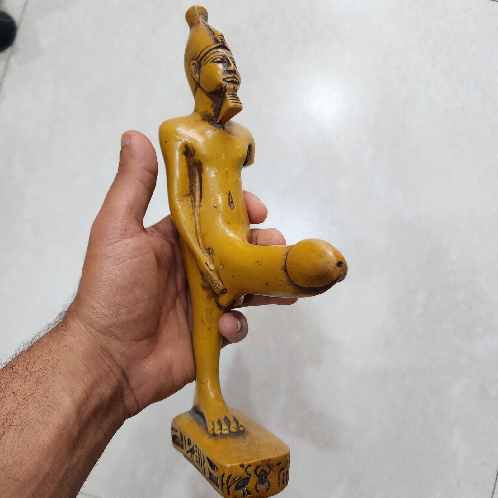 Replica Phallic God -  God Of Fertility - God Of Sex - Made In Egypt with care