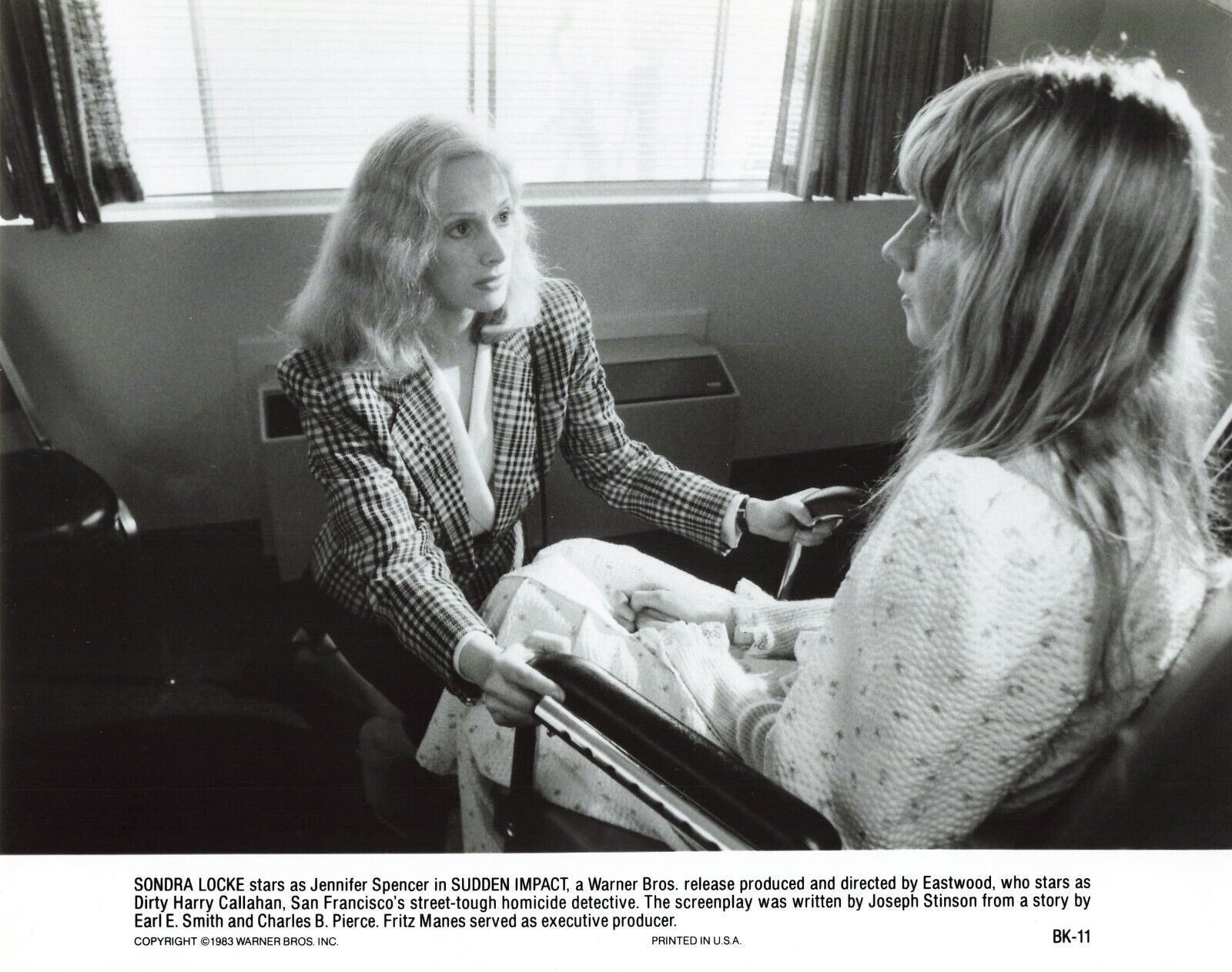 Sudden Impact 1983 Movie Photo Sondra Locke Press Portrait   *P94a