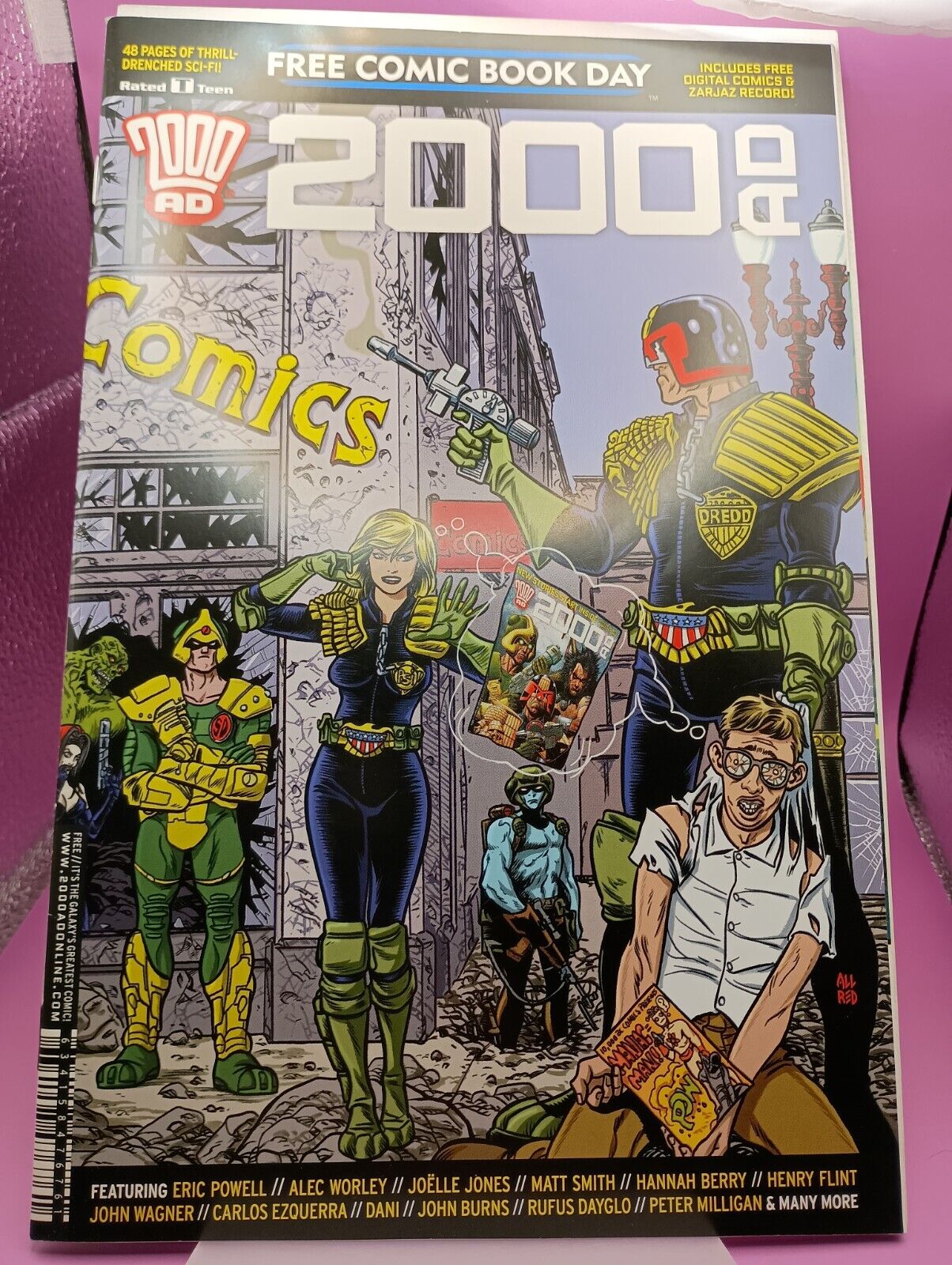 UNSTAMPED 2016 FCBD 2000 AD Promotional Giveaway Comic Book 