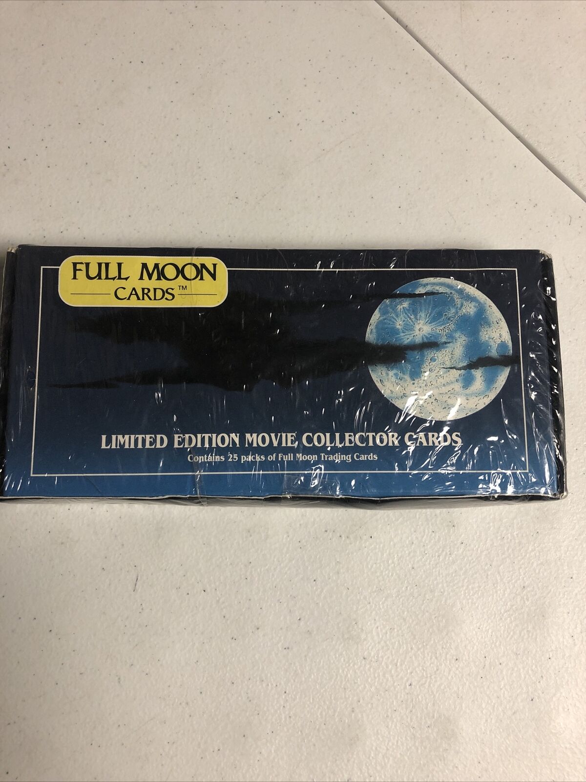 1 Rare 1991 Full Moon Limited Edition Movie Collector Cards Box of 25 Sealed Pks
