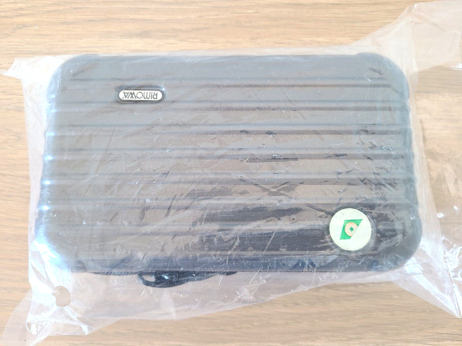 Rimowa for Eva Air Grey Hard Case Travel Toiletry Amenity Kit