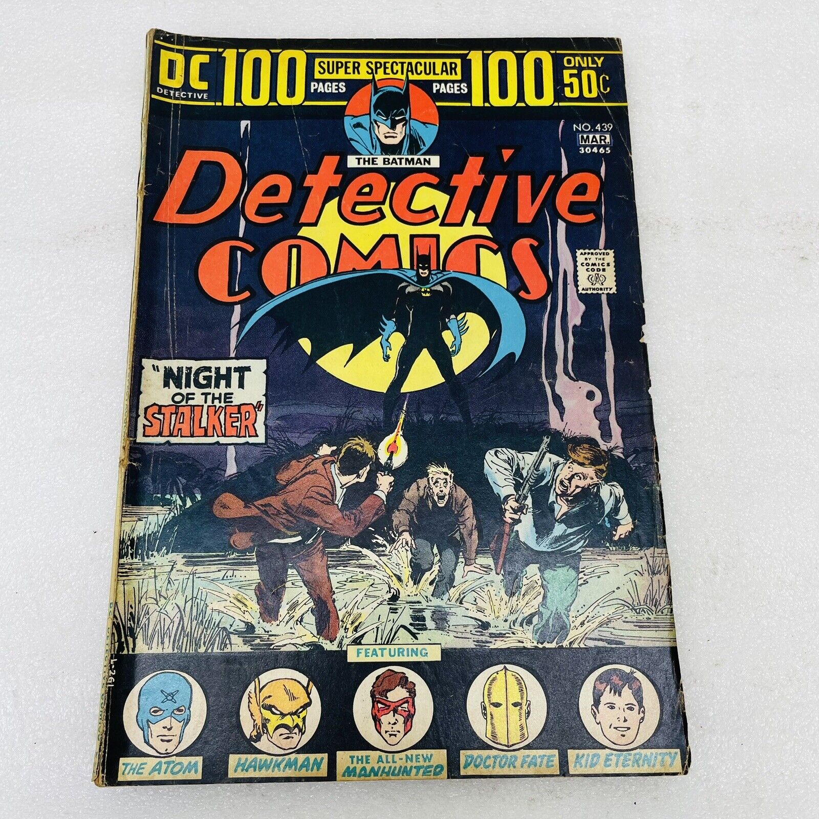 Detective Comics #439 DC Super Spectacular Batman 1974 Night of the Stalker •GD‼