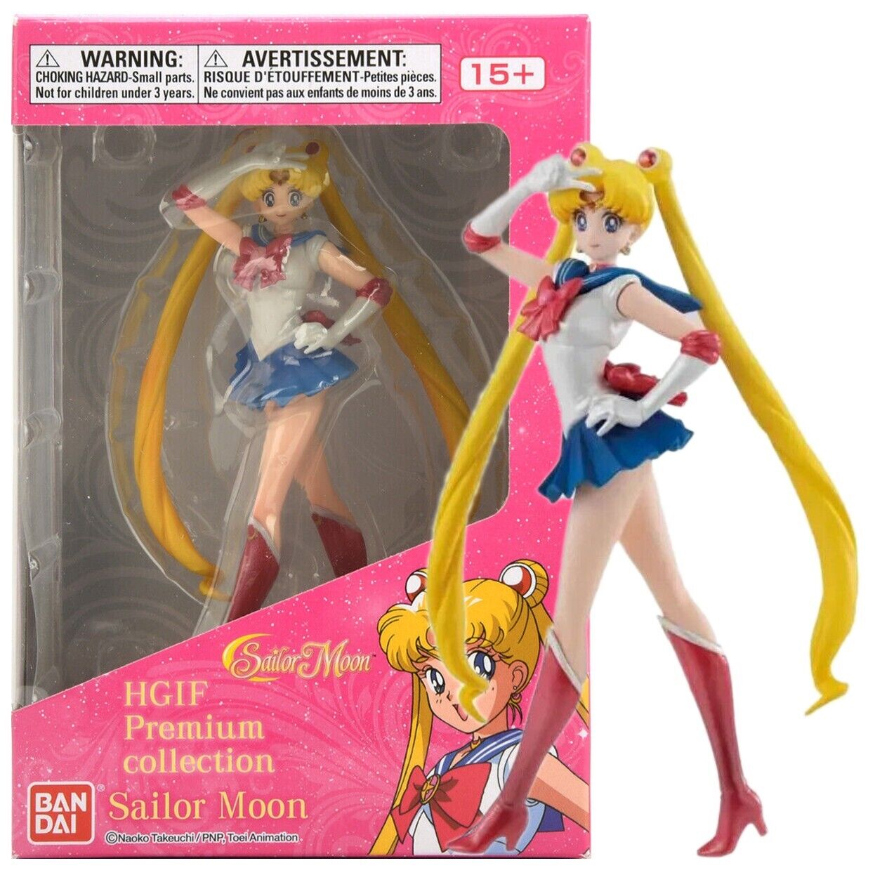 Sailor Moon Tsukino Usagi HGIF Premium Collection Action Figure Toy Gift BANDAI