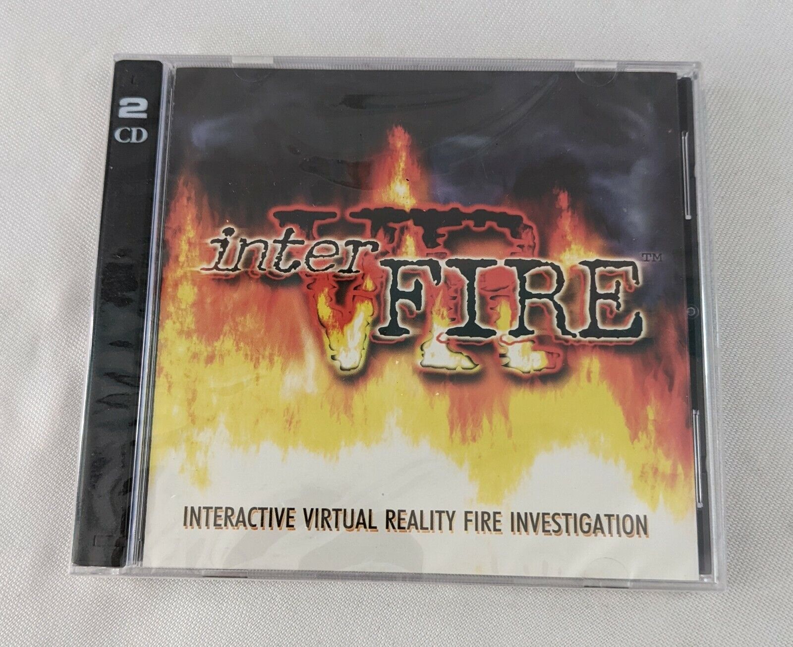 InterFire VR Interactive Virtual Reality Fire Investigation CD-ROM 1999 Sealed