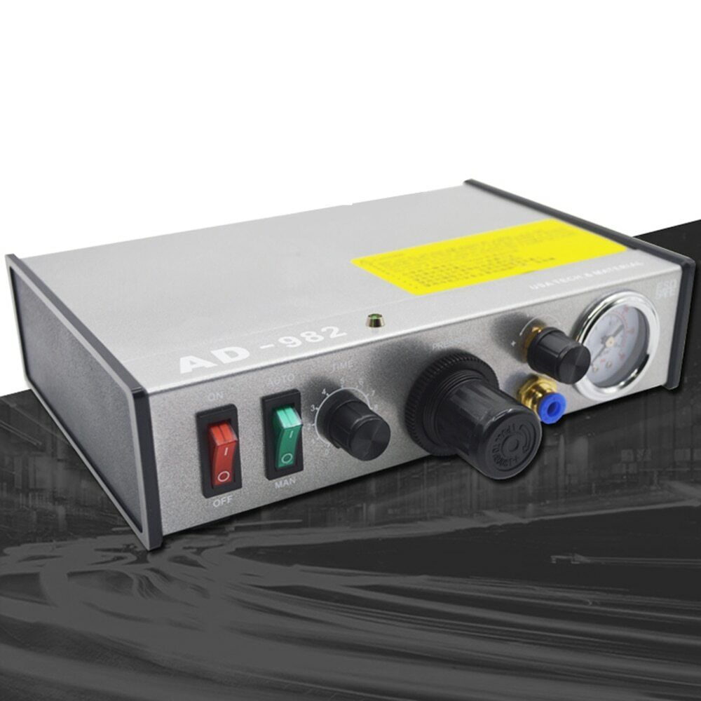 110V 220V Semi-Auto Glue Dispenser PCB Solder Paste Liquid Controller Dropper 