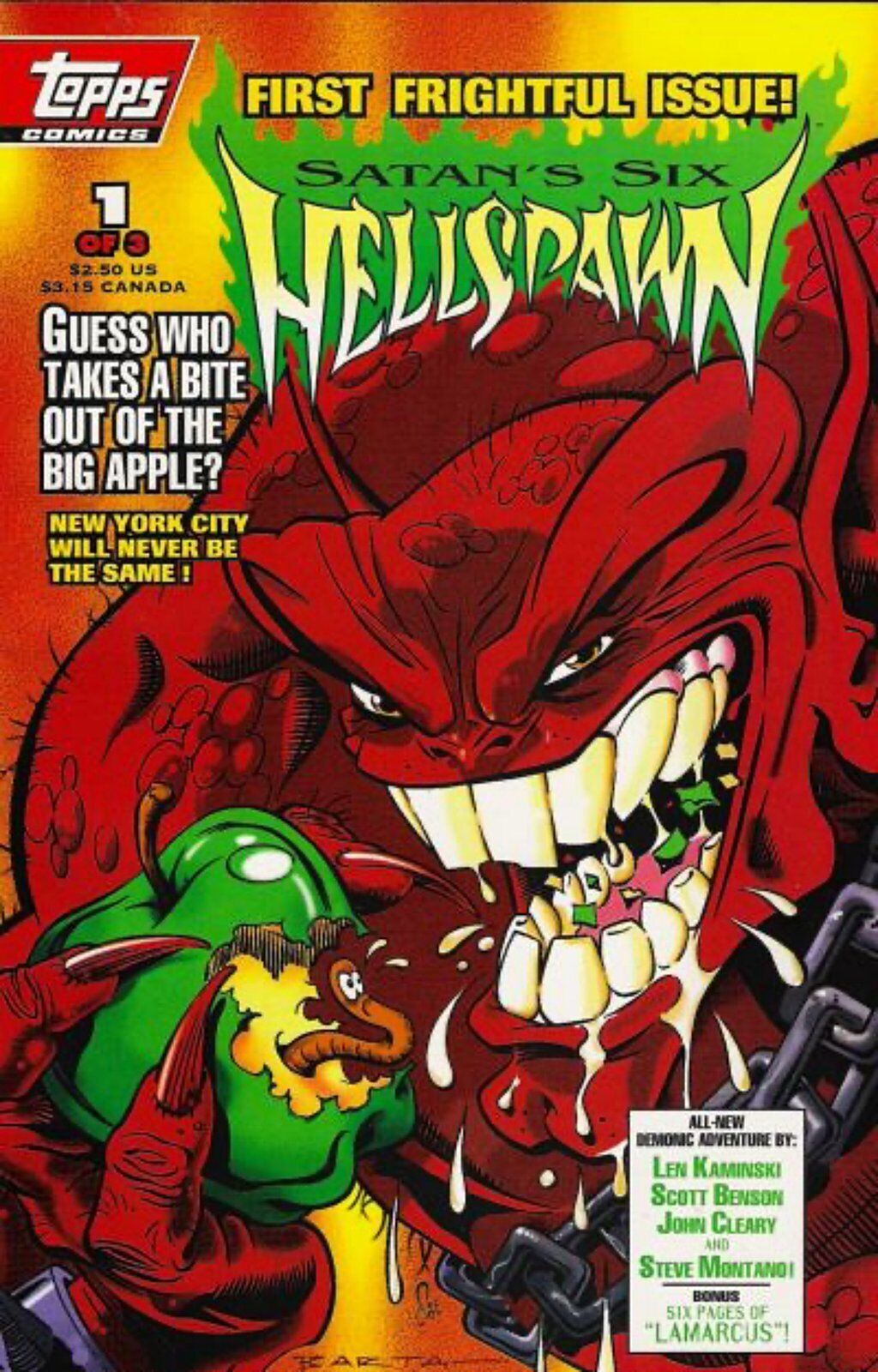 Satan\'s Six: Hellspawn #1 (1994) Topps Comics