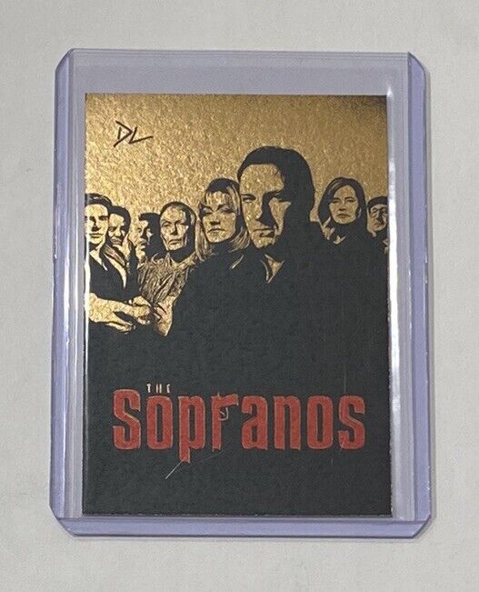 The Sopranos Gold Plated Limited Artist Signed “HBO Classic” Trading Card 1/1