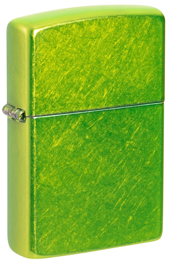 Zippo 24513, Classic Lurid Green Finish Lighter, Full Size
