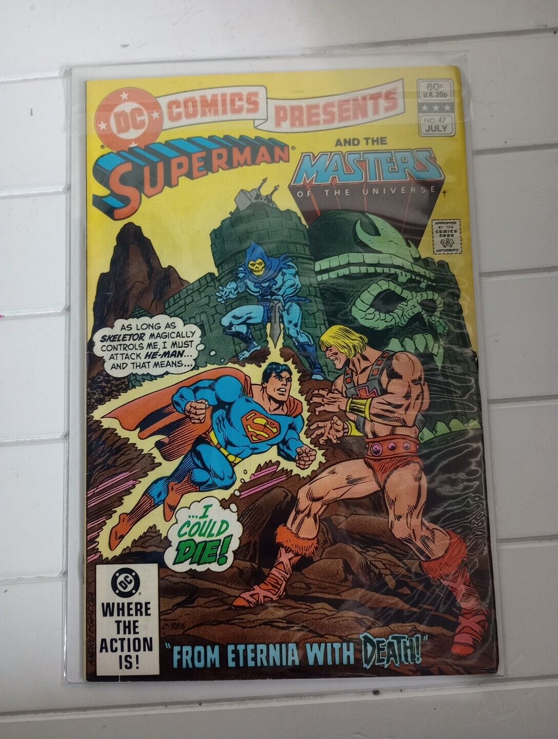 DC Comics Presents 47 (1982) 1st He-Man & Skeletor In DC. RARE 