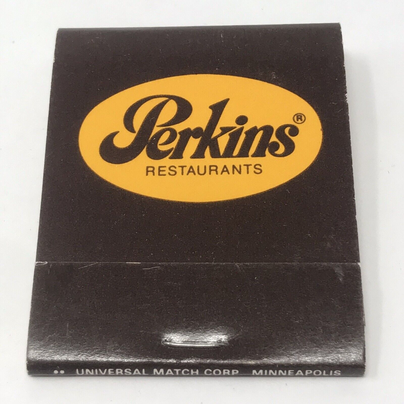 Vintage Matchbook Perkins Advertisement
