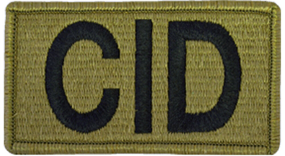 U.S. Army (CID) Criminal Investigation Division OCP Hook Military Patches