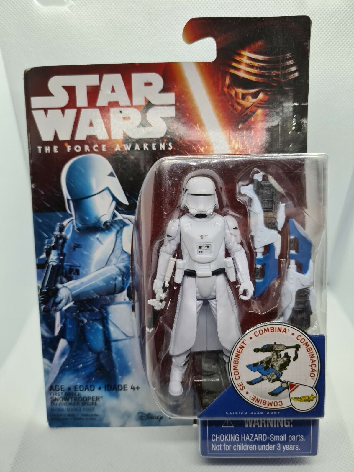 STAR WARS ACTION FIGURE  SNOW TROOPER-THE FORCE AWAKENS 4 INCHES NEW IN BOX