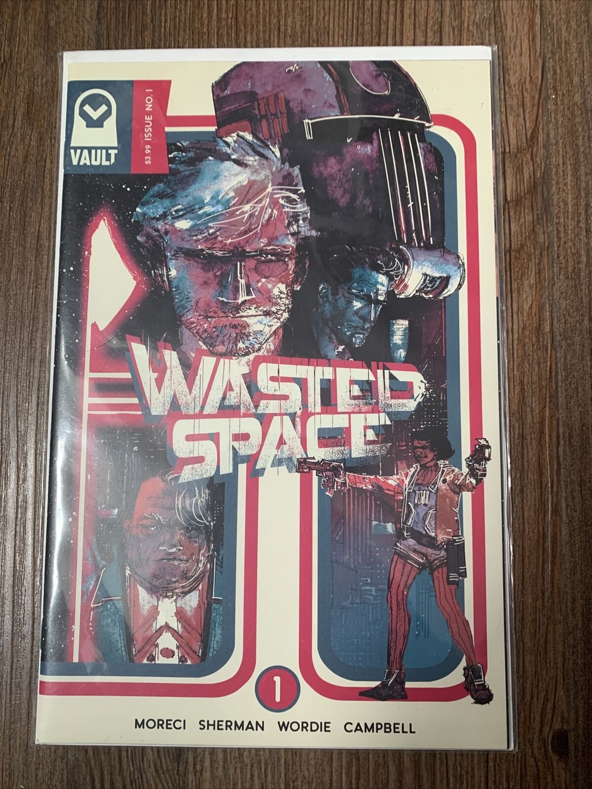 Wasted Space #1 Cover B 1st Print Vault Hard to Find