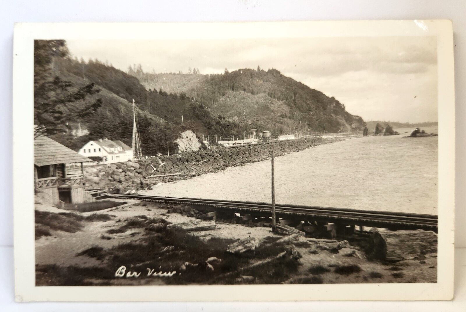 RPPC Barview Jetty US Coast Guard Station Southern Pacific Railroad Mainline