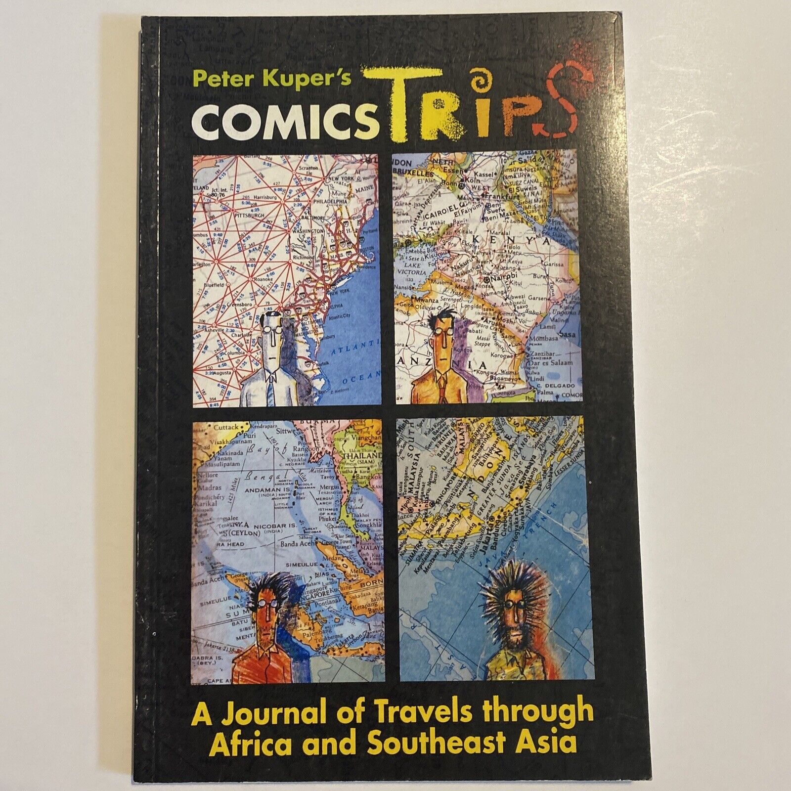 Peter Kuper\'s Comics Trips #1 : Tundra Publishing 1992 Mature Independent Comic