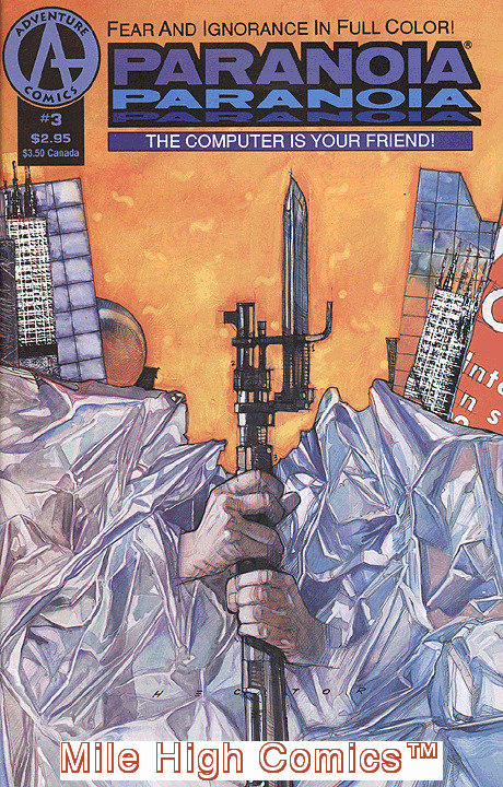 PARANOIA (1991 Series) #3 Near Mint Comics Book