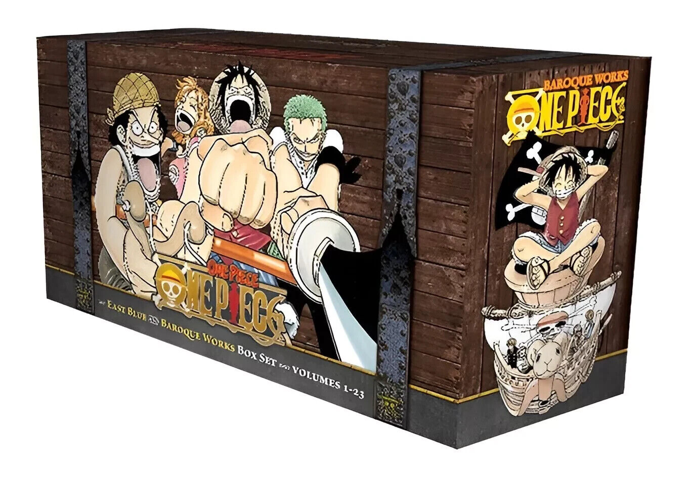 One Piece Box Set , Volumes 1-23 (One Piece Box Sets) Manga , Brand New