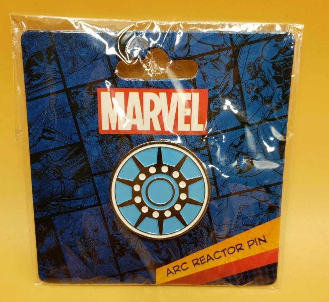 BRAND NEW Nerd Block Exclusive Marvel Iron Man Arc Reactor Pin 