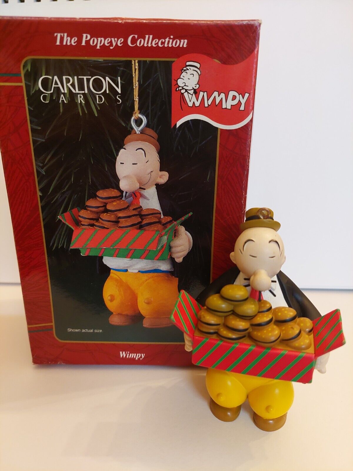 Vintage 1998 Carlton Wimpy From Popeye Orniment