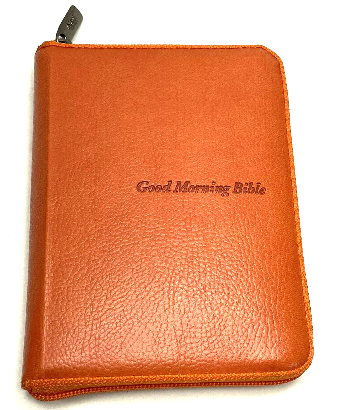 Good Morning Bible Korean Language Agape Publishing Faux Leather Zip Indexed