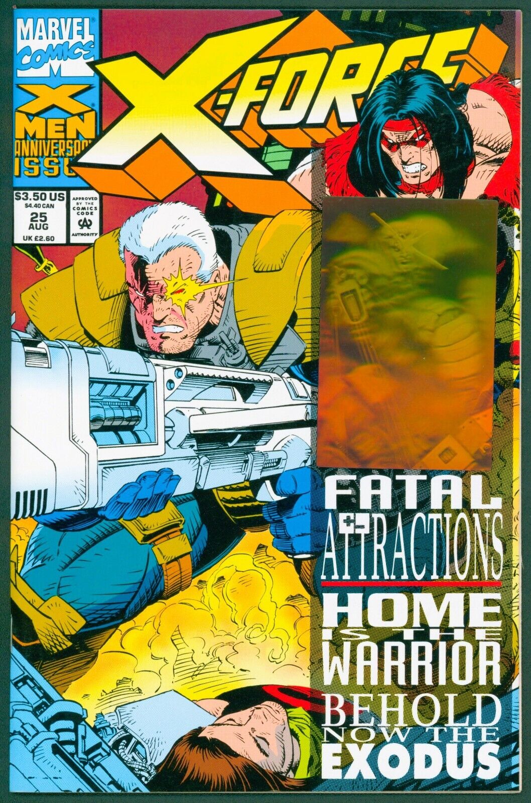 X-Force 25 NM+ 9.6 Marvel 1993