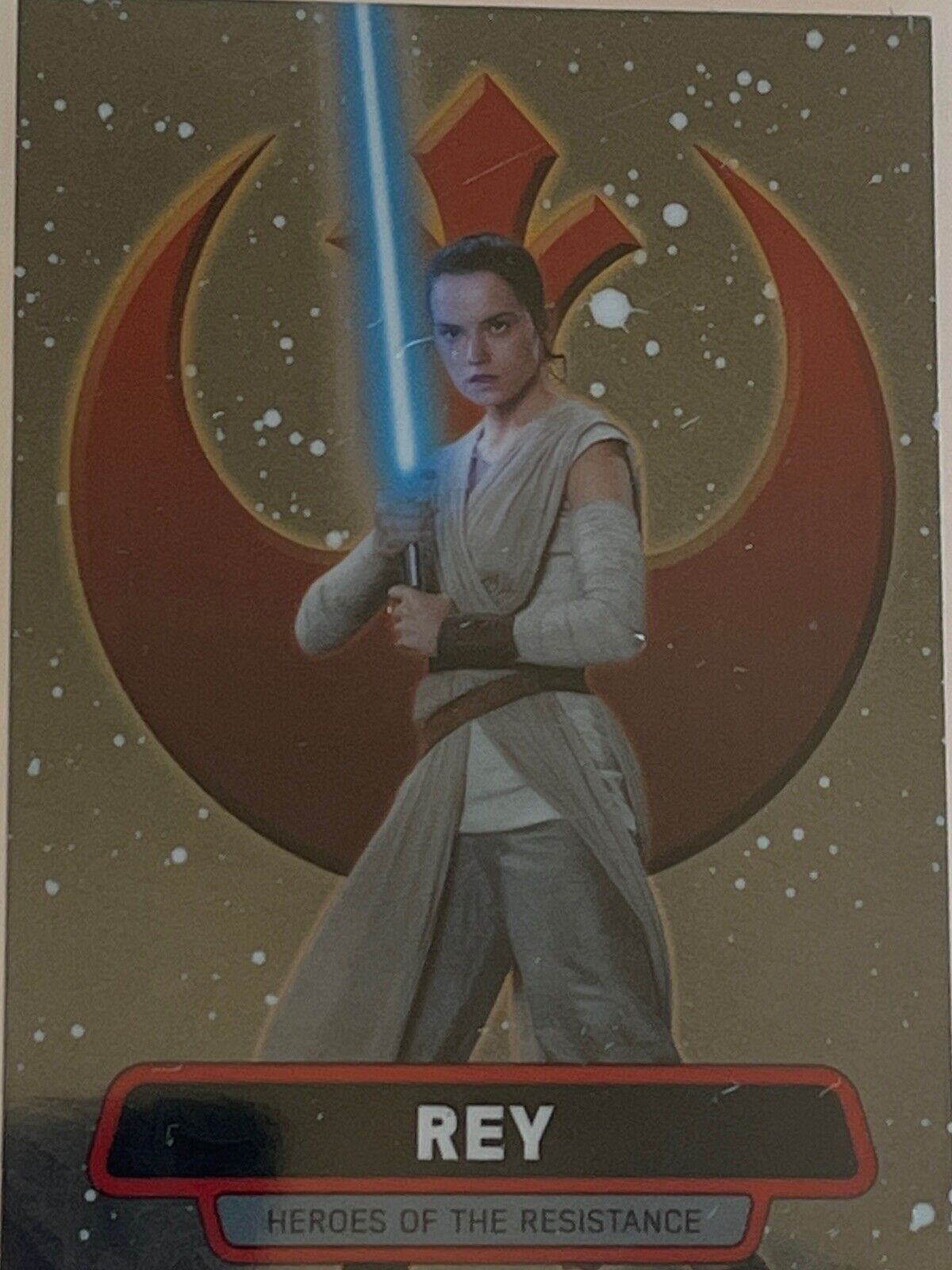 2016 Topps Chrome Star Wars The Force Awakens Non-Sport Trading Card Rey No 2