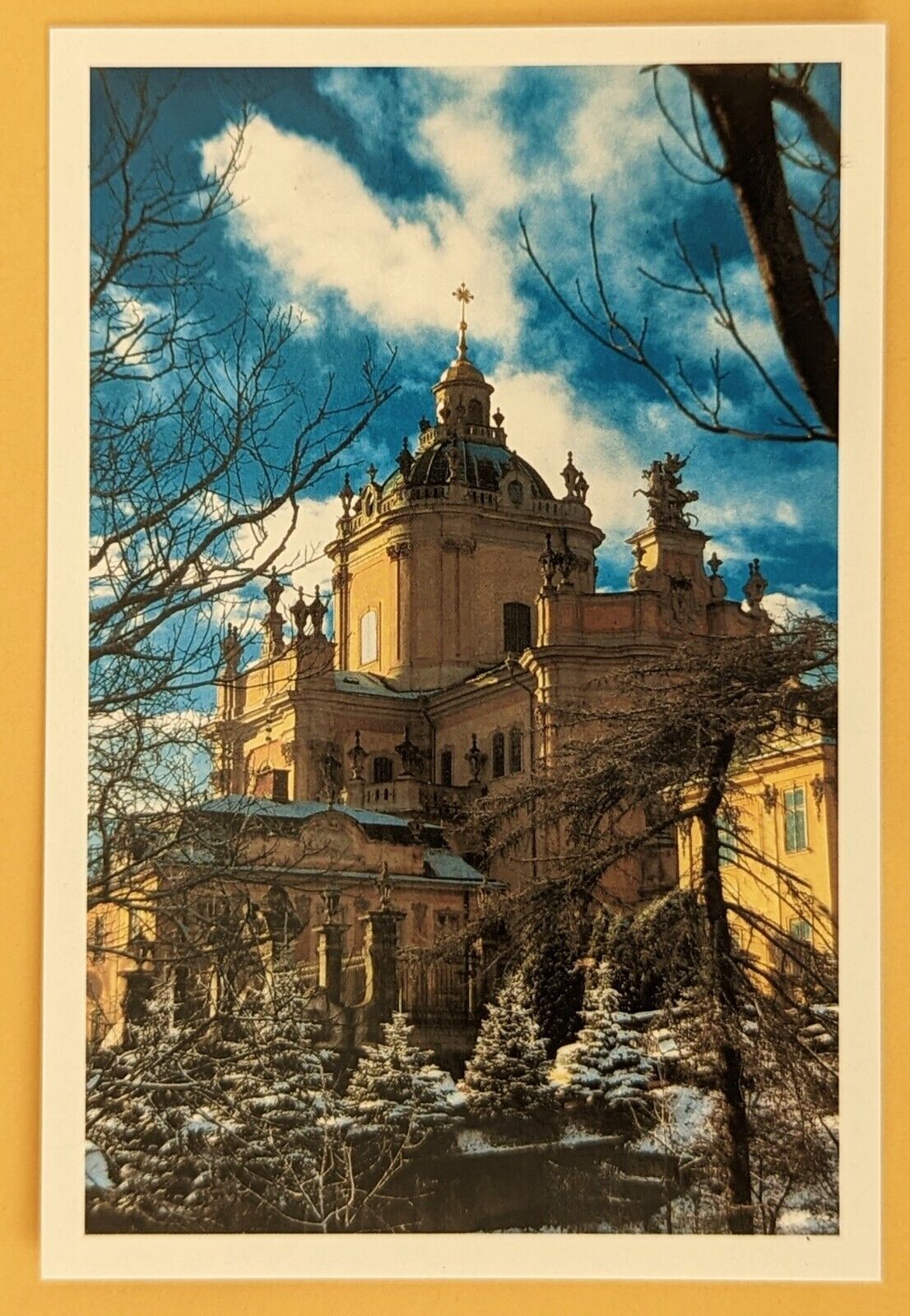Postcard Ukraine. St George Cathedral. Lviv