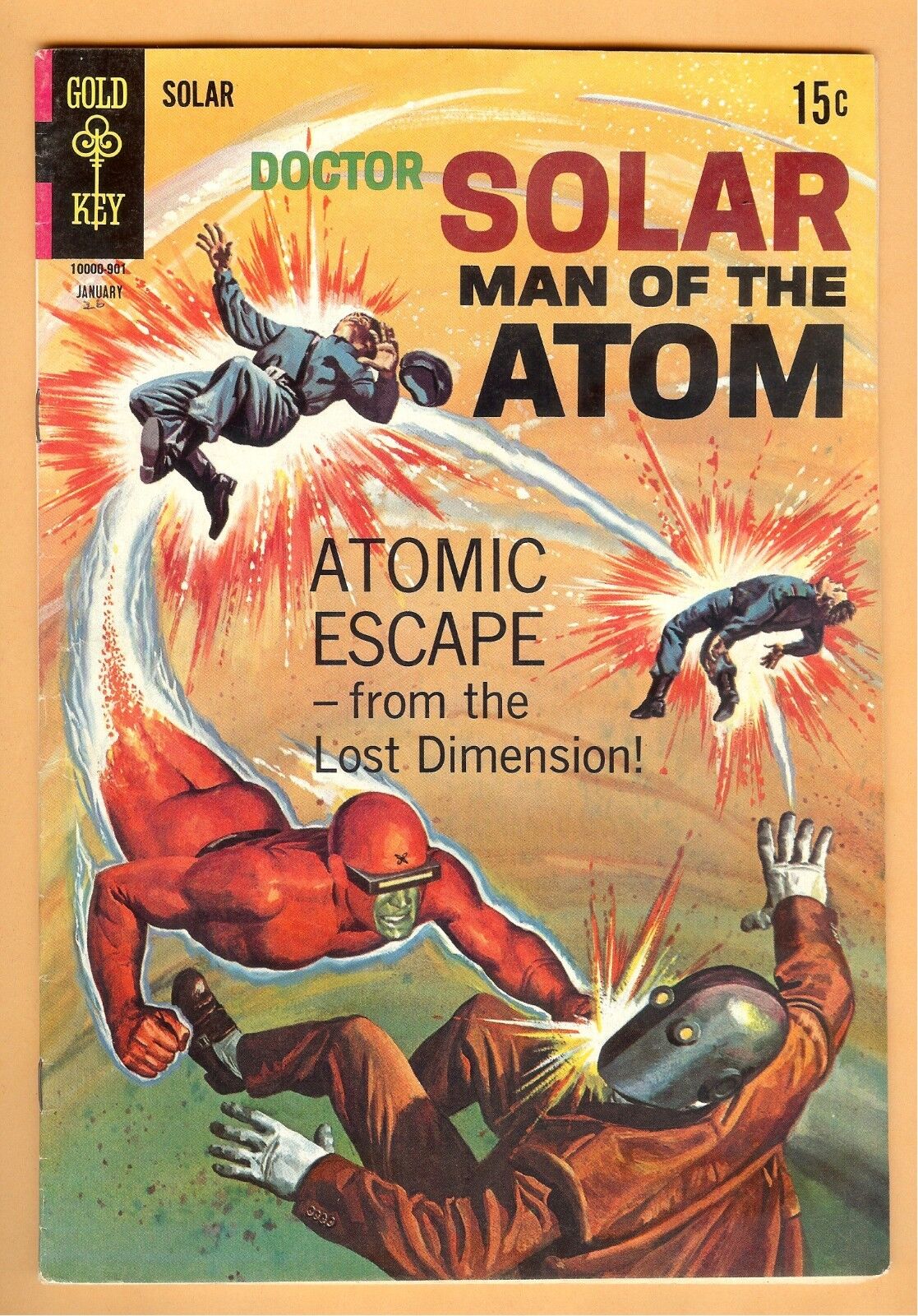 Doctor Solar, Man of the Atom #26 January 1969, Western, 1962 Series VG/FN