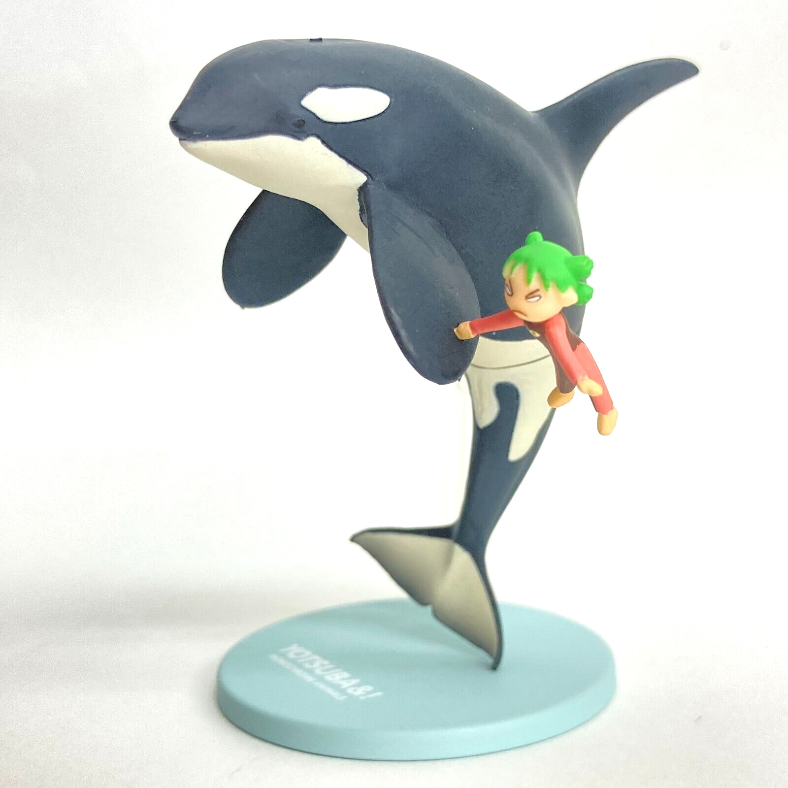 Kaiyodo Capsule Q Fraulein Figure Yotsuba& Yotsuba and Orca Killer Whale Japan