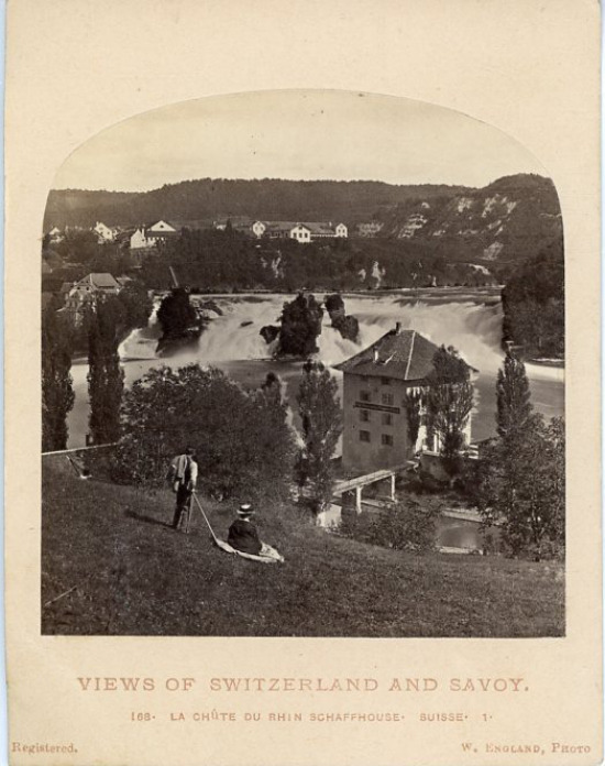 William England, Views of Switzerland and Savoy, La Chute du Rhin. Schaffhouse  