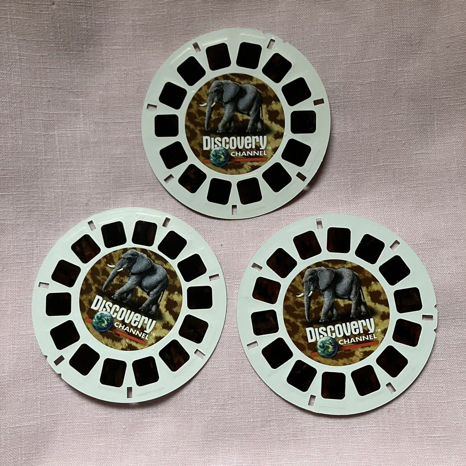 VIEW MASTER 3D Discovery Channel Animals Set Of 3 Reels 34717 Jungle Safari