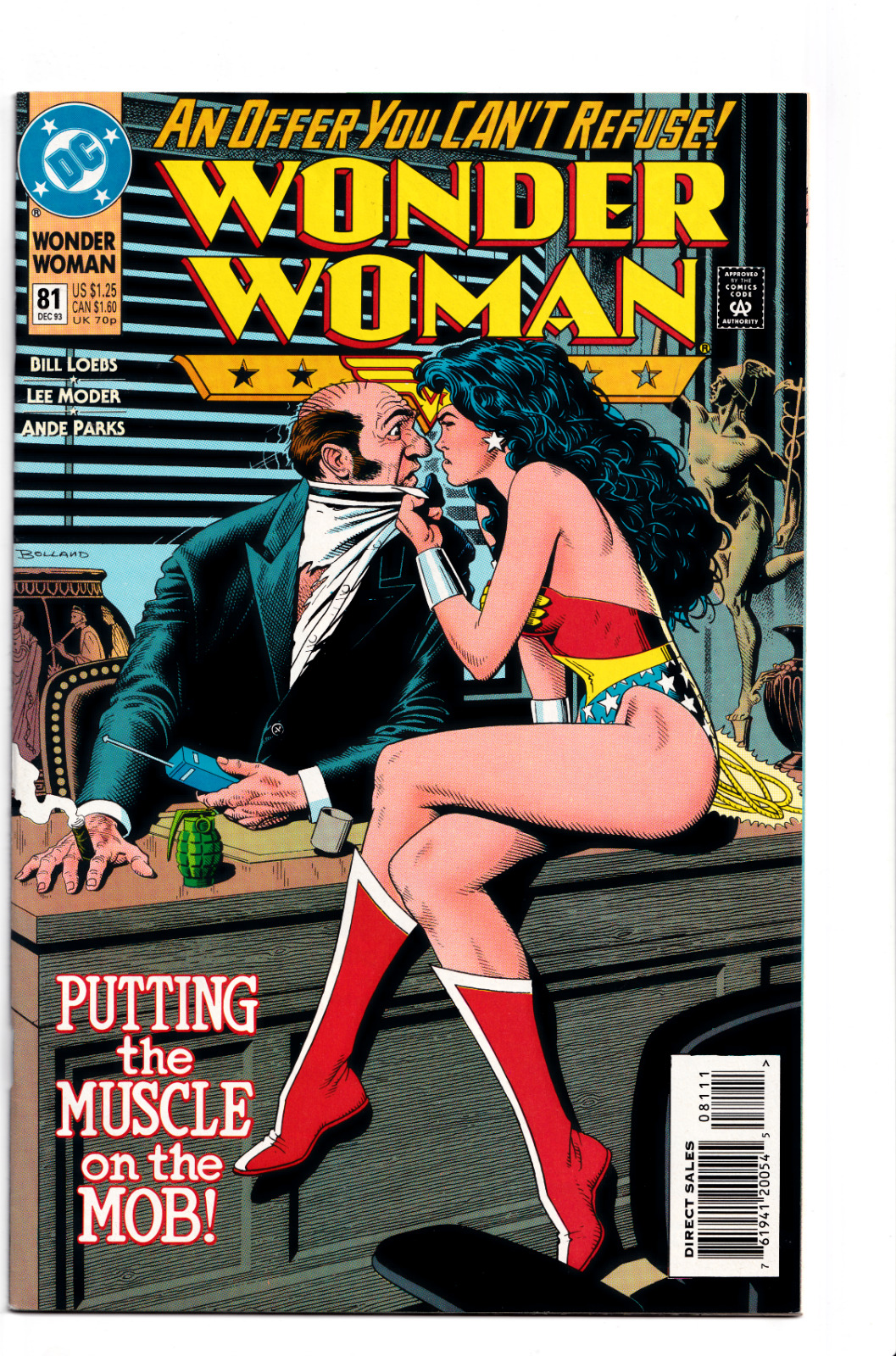 Wonder Woman #81 ORIGINAL Vintage 1993 DC Comics Bolland