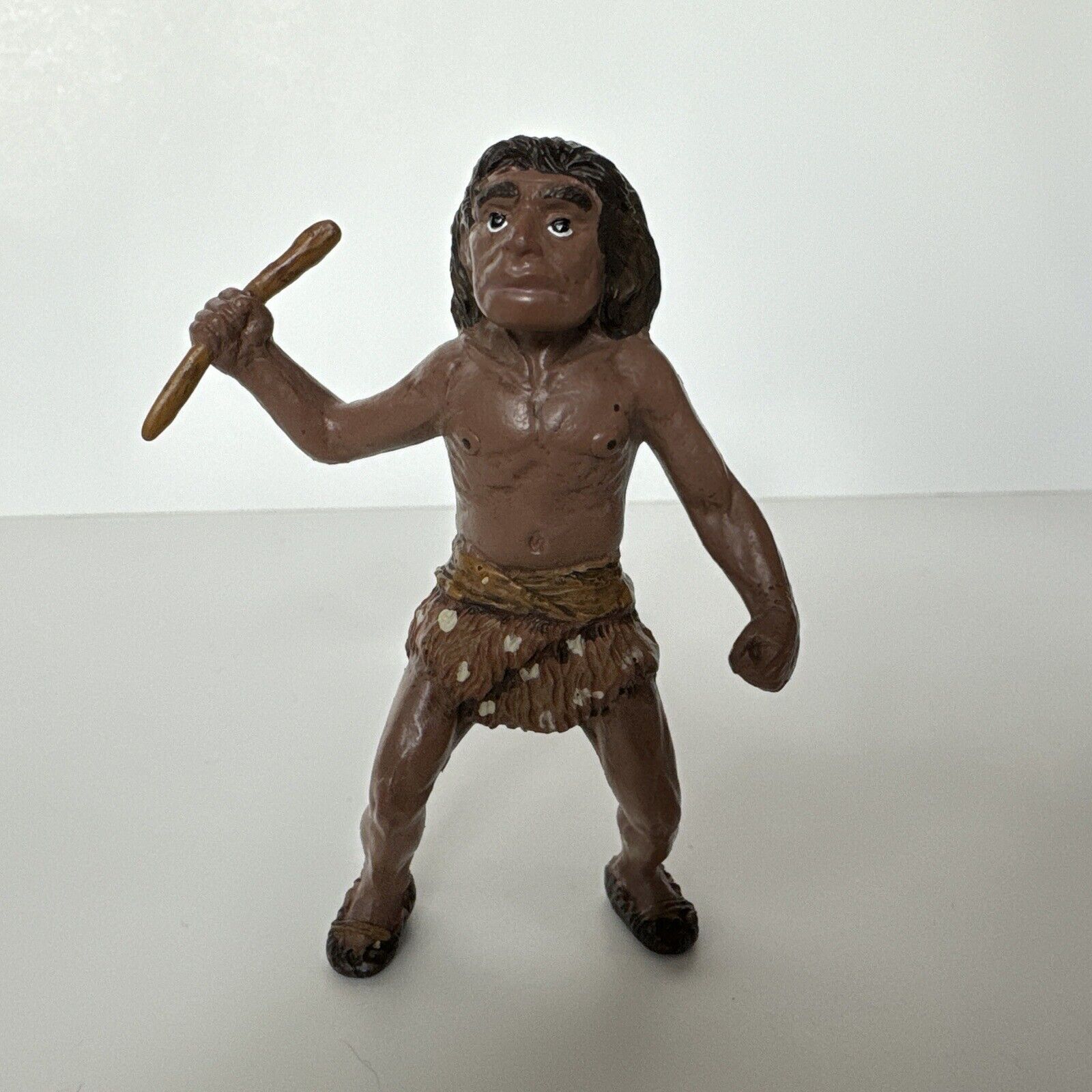 Vintage 1997 Neanderthal United Exhibits kid youth Prehistoric Missing Links 4”