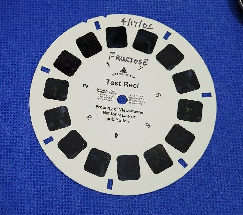 view-master Demo Advertising Reel Hi Fructose Art Toys Test Promo Commercial
