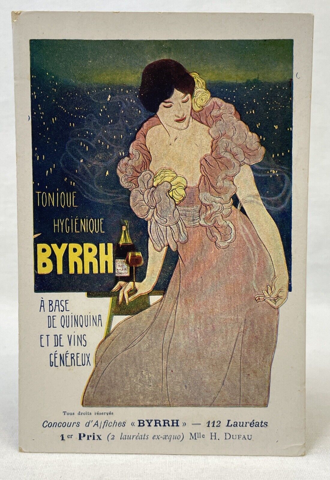 Clémentine-Hélène Dufau | 1st Prize | Byrrh | Alcohol | Nouveau Jugendstil Art