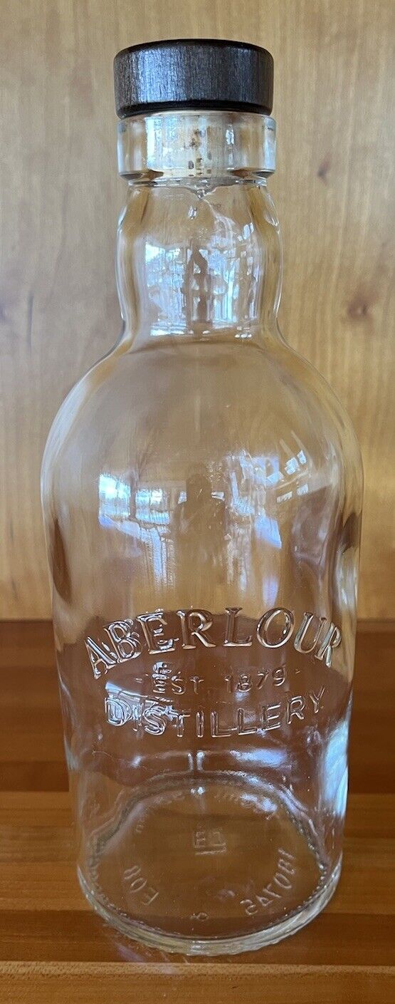 ABERLOUR Est 1879 Distillery Whiskey Glass Bottle 9\