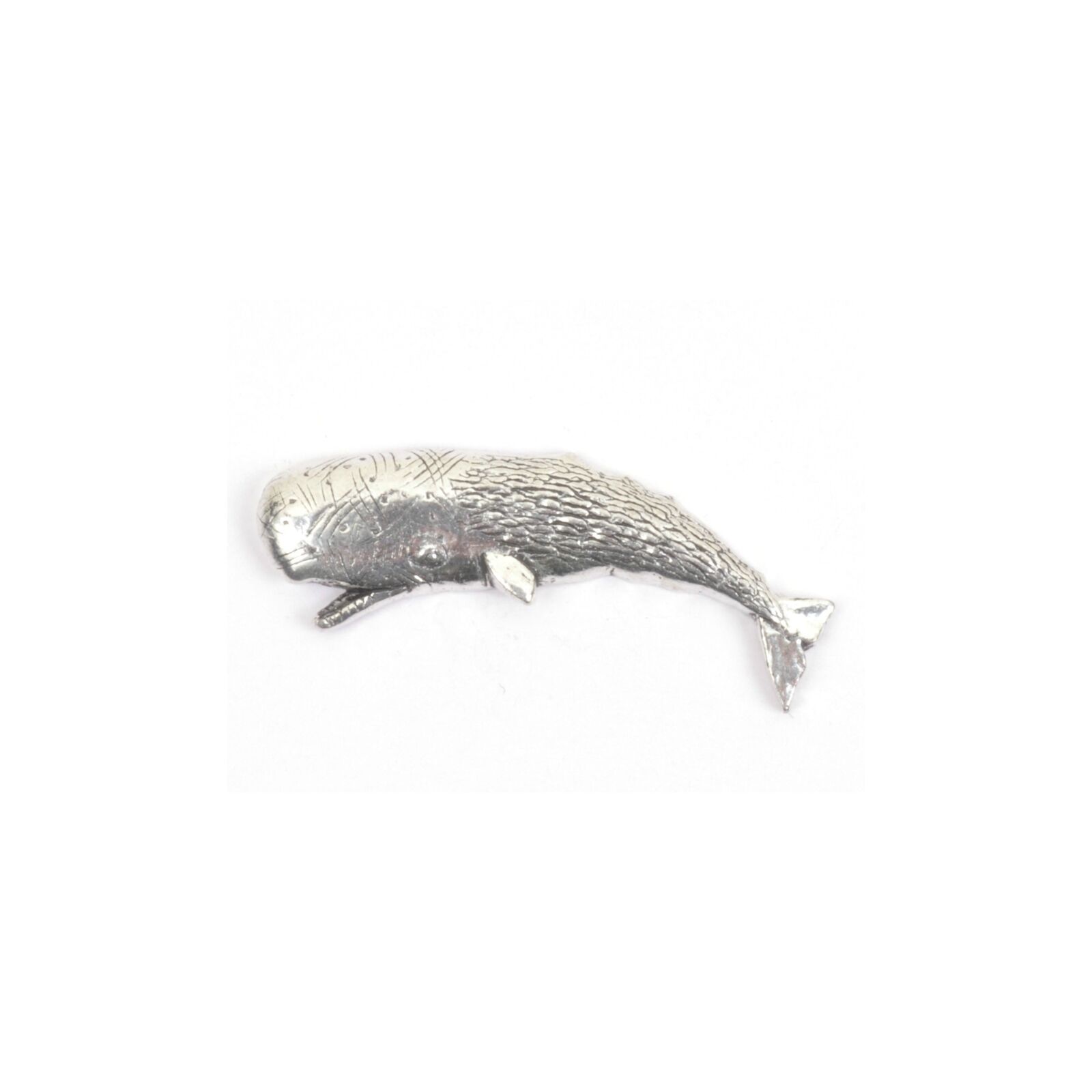 Sperm Whale Pewter Lapel Pin Badge/Brooch Cute Gift BNWT/NEW