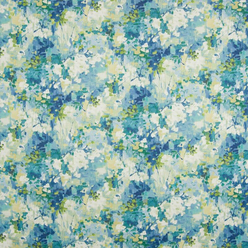 Greenhouse Fabric B8335 Island Blue 7 Yards