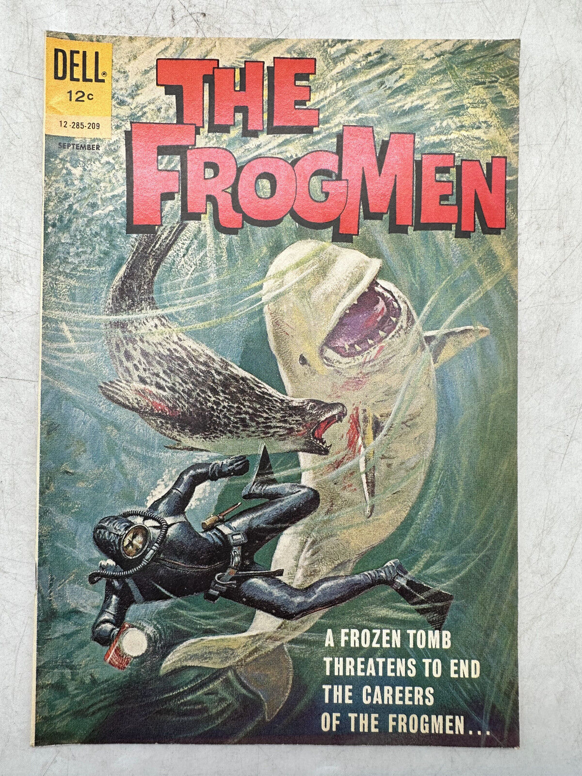The Frogmen #3 Dell Comics 1962 VF