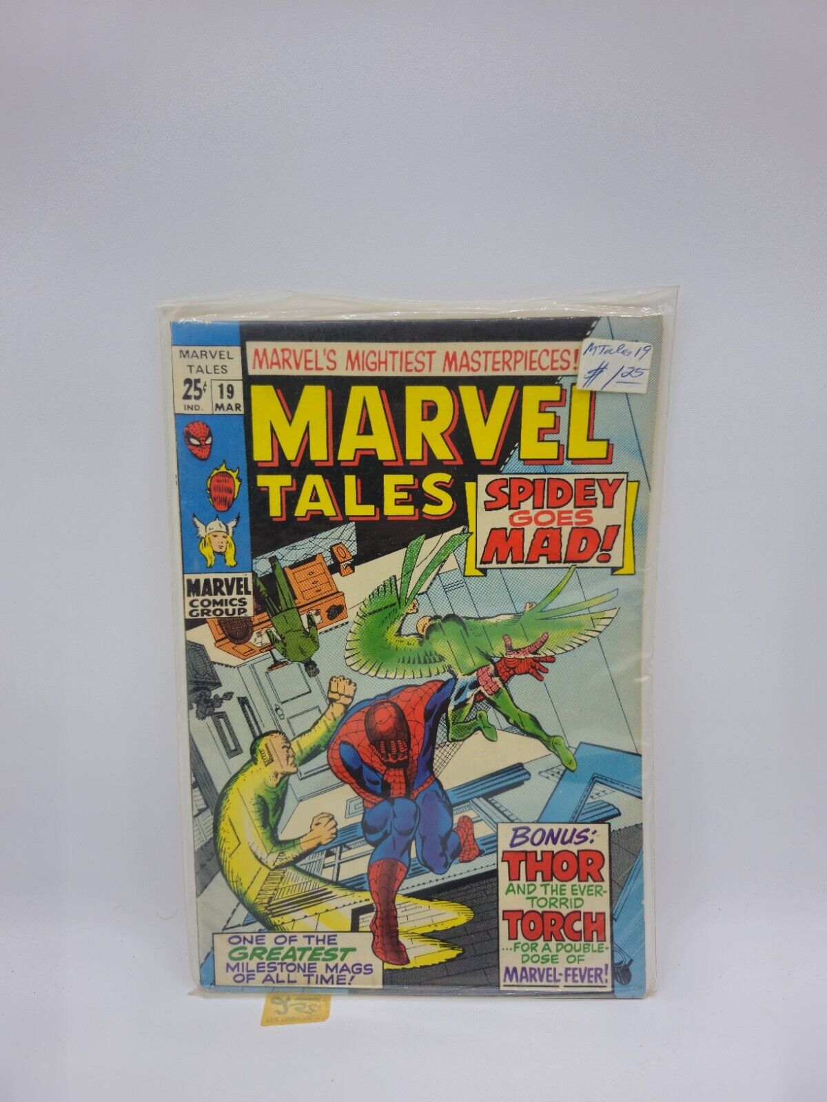 MARVEL TALES # 19  SPIDER-MAN - HUMAN TORCH - THOR
