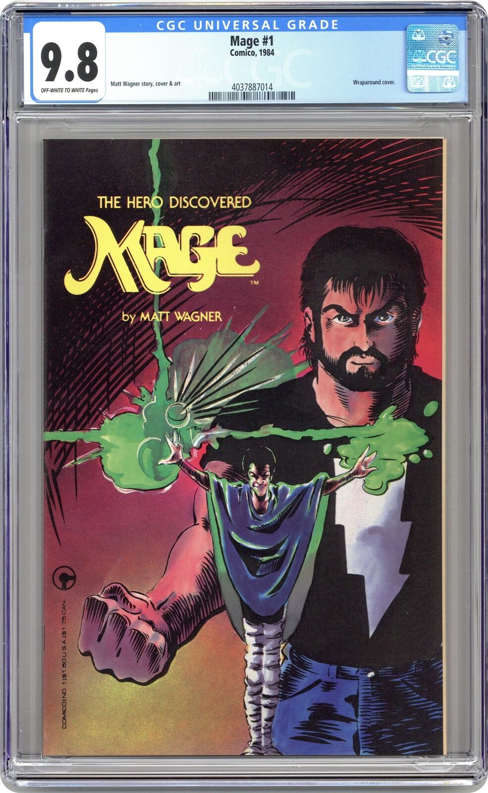 Mage The Hero Discovered #1 CGC 9.8 1984 4037887014