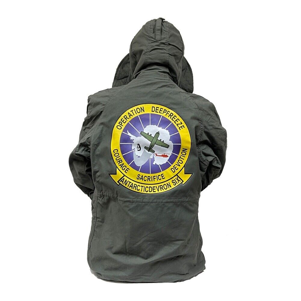 Extreme Cold Weather Parka - New - w/Operation DeepFreeze Transfer - Size Large